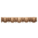 11/16"(H) x 7/16"(Relief) - Greek Egg & Dart Design - Stainable Linear Moulding - [Compo Material]