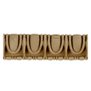 1-1/8"(H) x 5/8"(Relief) - Stainable Moulding - Greek Egg & Dart Design - [Compo Material]