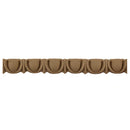 Historic 5/8"(H) x 9/16"(Relief) - Stainable Moulding - Roman Egg & Dart Design - [Compo Material] = ColumnsDirect.com