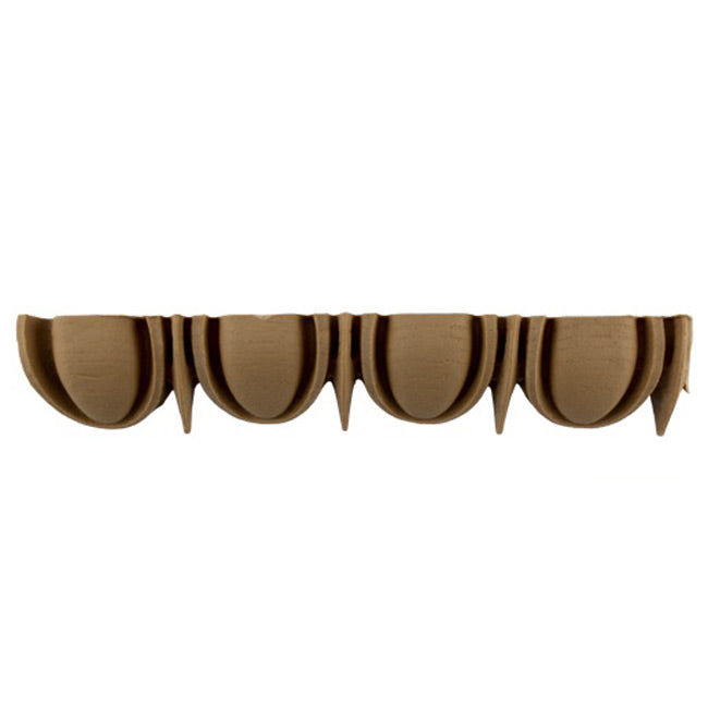 Historic 2"(H) x 1-3/8"(Relief) - Stainable Moulding - Greek Egg & Dart Design - [Compo Material] = ColumnsDirect.com