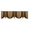 Historic 1-3/4"(H) x 1"(Relief) - Stainable Moulding - Greek Egg & Dart Design - [Compo Material] = ColumnsDirect.com