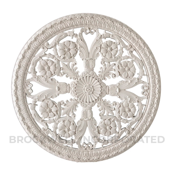 Beautiful Classical Plaster Empire Style Ceiling Grille from Brockwell Incorporated