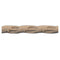 1/4"(H) x 3/16"(Relief) - Interior Stain-Grade Linear Moulding - Twisted Leaf Design - [Compo Material]-Brockwell Incorporated 