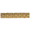 1"(H) x 1/4"(Relief) - Linear Molding - Empire Style Floral Design - [Compo Material]-Brockwell Incorporated 