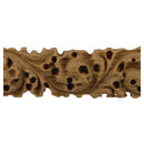 15/16"(H) x 5/16"(Relief) - Linear Molding - Gothic Ivy Leaf Design - [Compo Material]-Brockwell Incorporated 