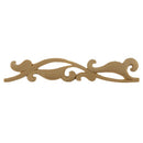 3/4"(H) x 1/8"(Relief) - Moorish Vine Floral Linear Molding Design - [Compo Material]-Brockwell Incorporated 