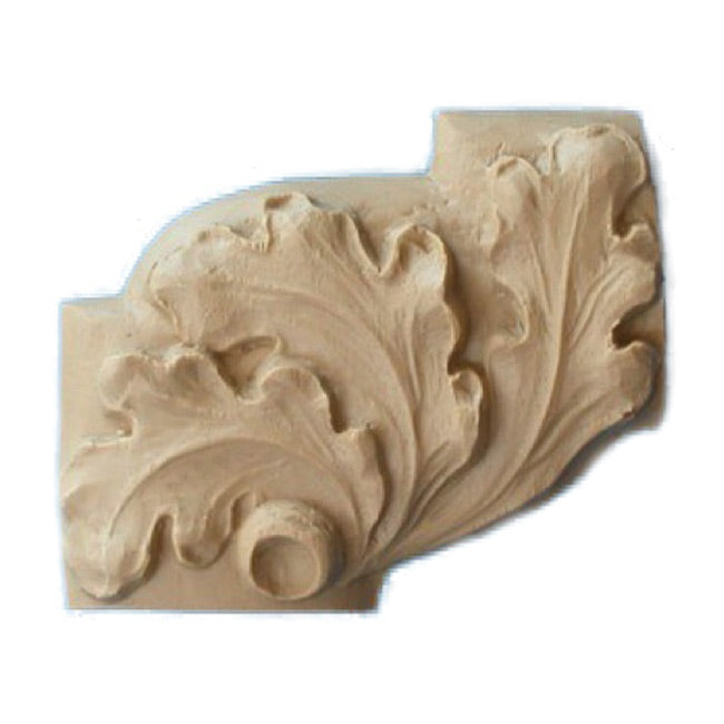 1-3/4"(H) x 5/8"(Relief) - Oak Leaf Molding Corner Design - [Compo Material]-Brockwell Incorporated 