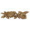 2-1/2"(H) x 1-1/4"(Relief) - Repeat: 9-1/4" - Rose Floral Linear Molding Design - [Compo Material]-Brockwell Incorporated 