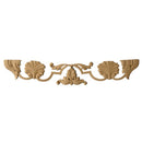 2-1/4"(H) x 3/16"(Relief) - Renaissance Floral Linear Molding Design - [Compo Material]-Brockwell Incorporated 
