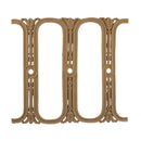 ColumnsDirect.com - 11-1/8"(H) x 3/16"(Relief) - Louis XVI Fluted Interior Linear Moulding Style - [Compo Material]