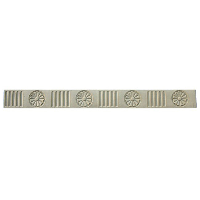 ColumnsDirect.com - 1-3/4"(H) x 1/8"(Relief) - Stain-Grade Colonial Fluted Interior Linear Moulding Style - [Compo Material]