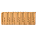 ColumnsDirect.com - 4"(H) x 1/16"(Relief) - Louis XVI Fluted Interior Linear Moulding Style - [Compo Material]