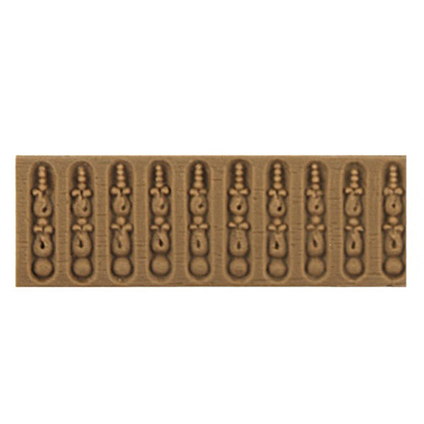 ColumnsDirect.com - 7/8"(H) x 1/16"(Relief) - Interior Linear Moulding - Louis XVI Fluted Design - [Compo Material]