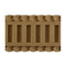 ColumnsDirect.com - 3"(H) x 3/16"(Relief) - Stainable Linear Moulding - French Fluted Design - [Compo Material]