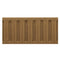 ColumnsDirect.com - 3/4"(H) x 1/16"(Relief) - Fluted Linear Molding - Stain-Grade Colonial Design - [Compo Material]