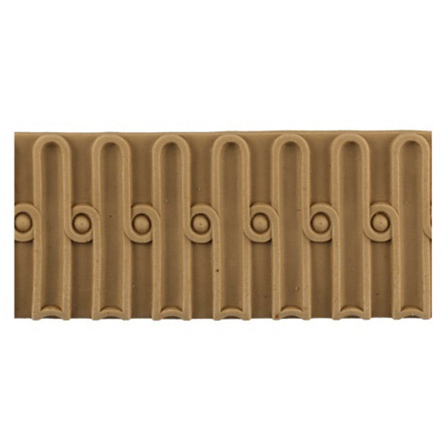 ColumnsDirect.com - 2-1/16"(H) x 1/4"(Relief) - Fluted Linear Molding - Stain-Grade Colonial Design - [Compo Material]