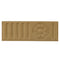 ColumnsDirect.com - 2"(H) x 1/4"(Relief) - Fluted Linear Molding - Stain-Grade Colonial Design - [Compo Material]