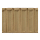 ColumnsDirect.com - 2"(H) x 5/16"(Relief) - Fluted Linear Molding - Stain-Grade Colonial Design - [Compo Material]