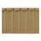 ColumnsDirect.com - 2"(H) x 5/16"(Relief) - Fluted Linear Molding - Stain-Grade Colonial Design - [Compo Material]