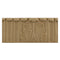 ColumnsDirect.com - 2"(H) x 5/16"(Relief) - Fluted Linear Molding - Colonial Leaf Design - [Compo Material]
