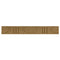 ColumnsDirect.com - 1-5/16"(H) x 3/16"(Relief) - Stainable Linear Moulding - Fluted Colonial Design - [Compo Material]