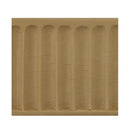ColumnsDirect.com - 2-3/4"(H) x 1/4"(Relief) - Cast Length: 8" - Fluted Linear Molding - Stain-Grade Colonial Design - [Compo Material]