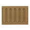 ColumnsDirect.com - 3-7/8"(H) x 3/8"(Relief) - Fluted Linear Molding - Stain-Grade Colonial Design - [Compo Material]