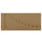 ColumnsDirect.com - 2-3/8"(H) x 1/4"(Relief) - Fluted Linear Molding - Stain-Grade Colonial Swag Design - [Compo Material]