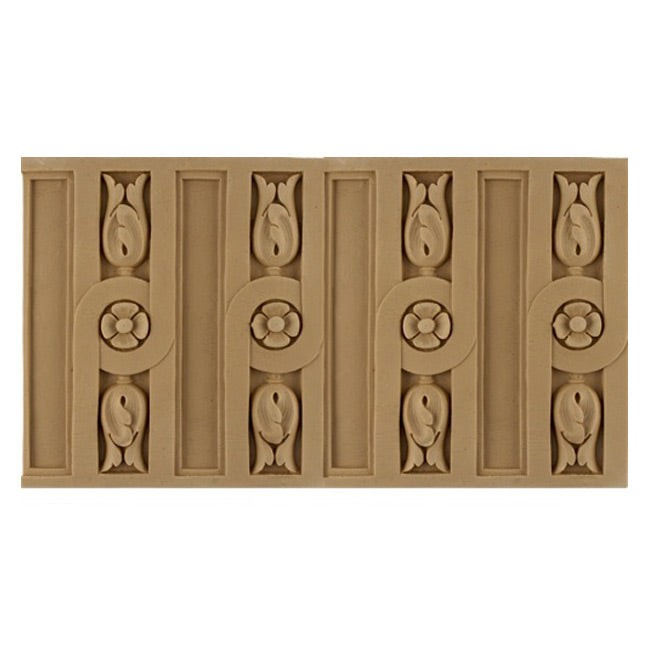 ColumnsDirect.com - 6-3/8"(H) x 3/8"(Relief) - Fluted French Linear Molding Design - [Compo Material]