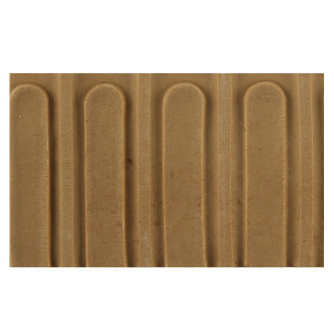 ColumnsDirect.com - 2-3/8"(H) x 1/4"(Relief) - Colonial Stain-Grade Fluted Linear Molding Design - [Compo Material]