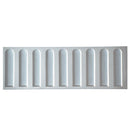 ColumnsDirect.com - 4-1/4"(H) x 5/16"(Relief) - Colonial Fluted Linear Molding Design - [Compo Material]