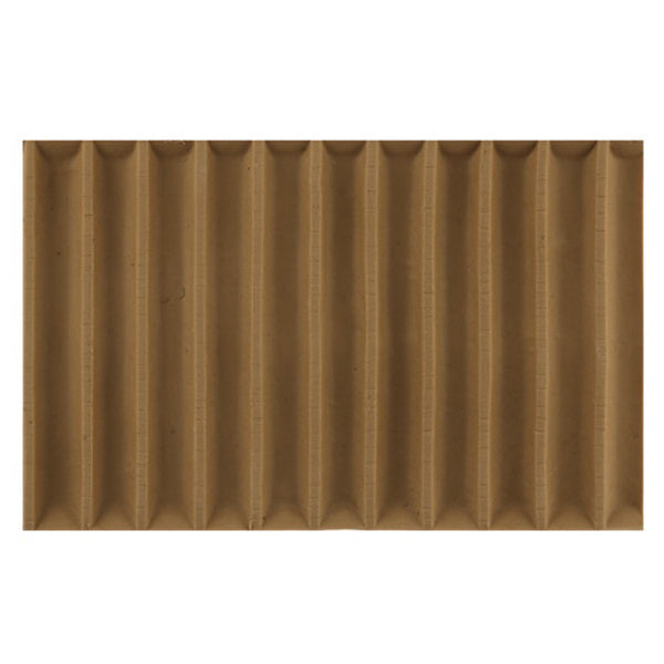 ColumnsDirect.com - 4-1/2"(H) x 3/8"(Relief) - Colonial Fluted Linear Molding Design - [Compo Material]