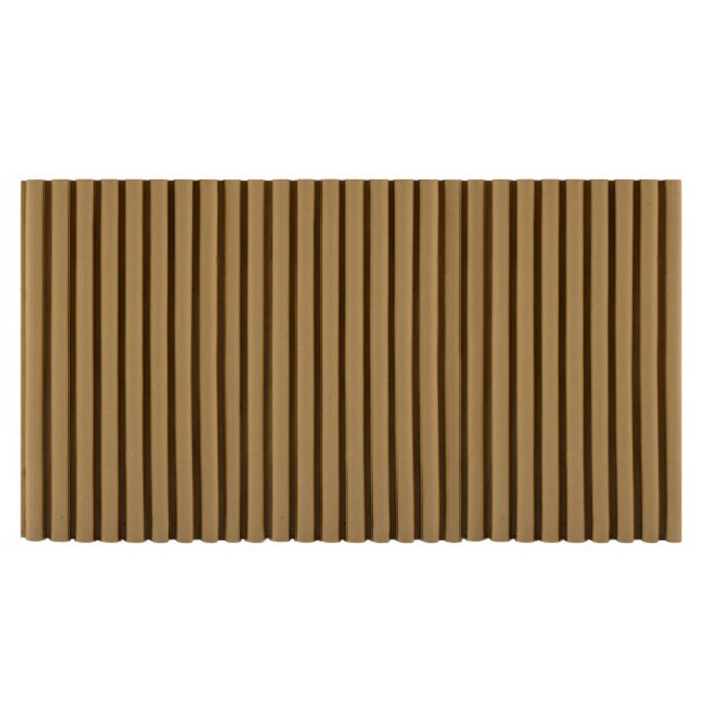 ColumnsDirect.com - 7-5/8"(H) x 3/8"(Relief) - Colonial Reeded / Fluted Linear Molding Design - [Compo Material]