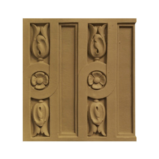 ColumnsDirect.com - 6-5/8"(H) x 5/16"(Relief) - Specialty Linear Moulding - Louis XVI Fluted Design - [Compo Material]