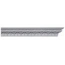 3"(H) x 2"(Relief) - Italian Renaissance Lamb's Tongue Frieze Molding Design - [Plaster Material] - Brockwell Incorporated 