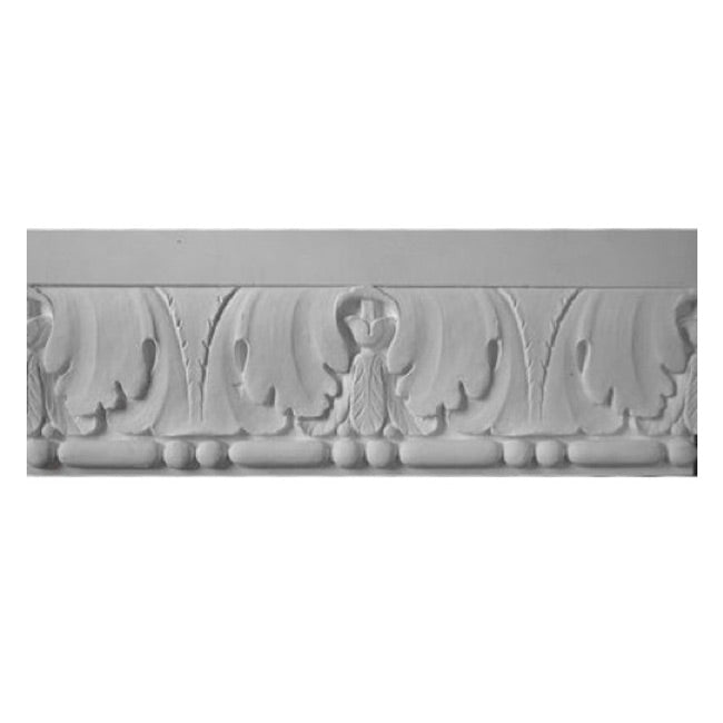 9-1/4"(H) x 1-1/4"(Relief) - Italian Frieze Molding Design - [Plaster Material] - Brockwell Incorporated 