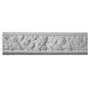 5-1/2"(H) x 1-1/2"(Relief) - Fruit Frieze Molding Design - [Plaster Material] - Brockwell Incorporated 