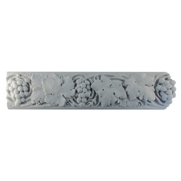 5"(H) x 1"(Relief) - Grapevine Frieze Molding Design - [Plaster Material] - Brockwell Incorporated 