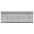 6-1/8"(H) x 1-1/8"(Relief) - Rinceau Style Frieze Molding Design - [Plaster Material] - Brockwell Incorporated 