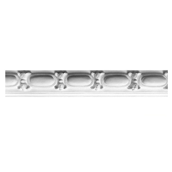 3"(H) x 1-1/4"(Relief) - Louis XIV Frieze Molding Design - [Plaster Material] - Brockwell Incorporated 