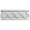 4"(H) x 1/2"(Relief) - Art Deco Frieze Molding Design - [Plaster Material] - Brockwell Incorporated 