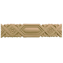 1-3/8"(H) x 1/8"(Relief) - Stainable Linear Molding - Moorish Style Geometric Design - [Compo Material] - Brockwell Incorporated 