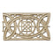 6-1/2"(H) x 3/16"(Relief) - Linear Moulding - Sullivan Geometric Knot Design - [Compo Material] - Brockwell Incorporated 