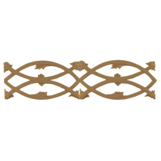 2-1/2"(H) x 1/8"(Relief) - Linear Moulding - Celtic Geometric Design - [Compo Material] - Brockwell Incorporated 