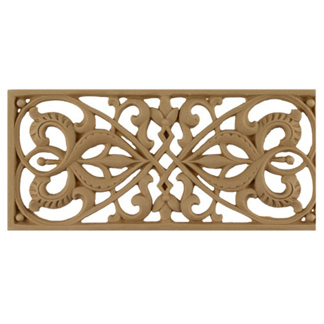 3-3/8"(H) x 3/16"(Relief) - Linear Moulding - Moorish Geometric Design - [Compo Material] - Brockwell Incorporated 