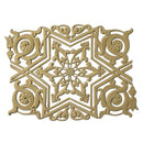14-1/2"(H) x 1/8"(Relief) - Linear Moulding - Moorish Geometric Design - [Compo Material] - Brockwell Incorporated 