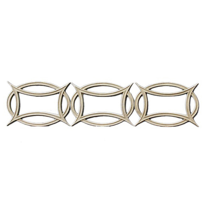3"(H) x 1/8"(Relief) - Linear Moulding - Celtic Geometric Design - [Compo Material] - Brockwell Incorporated 