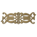 5-5/8"(H) x 3/16"(Relief) - Repeat: 15" - Linear Moulding - Arabian Geometric Design - [Compo Material] - Brockwell Incorporated 