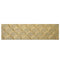 3-1/4"(H) x 1/4"(Relief) - Modern Fish Scale Geometric Linear Molding Design - [Compo Material] - Brockwell Incorporated 