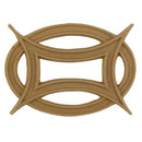 2"(H) x 1/8"(Relief) - Celtic Knot Geometric Linear Molding Design - [Compo Material] - Brockwell Incorporated 